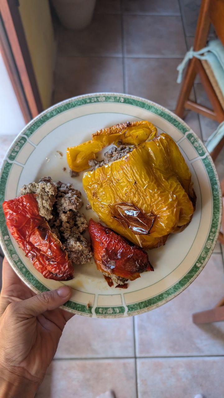 Italian MIL's Stuffed Peppers